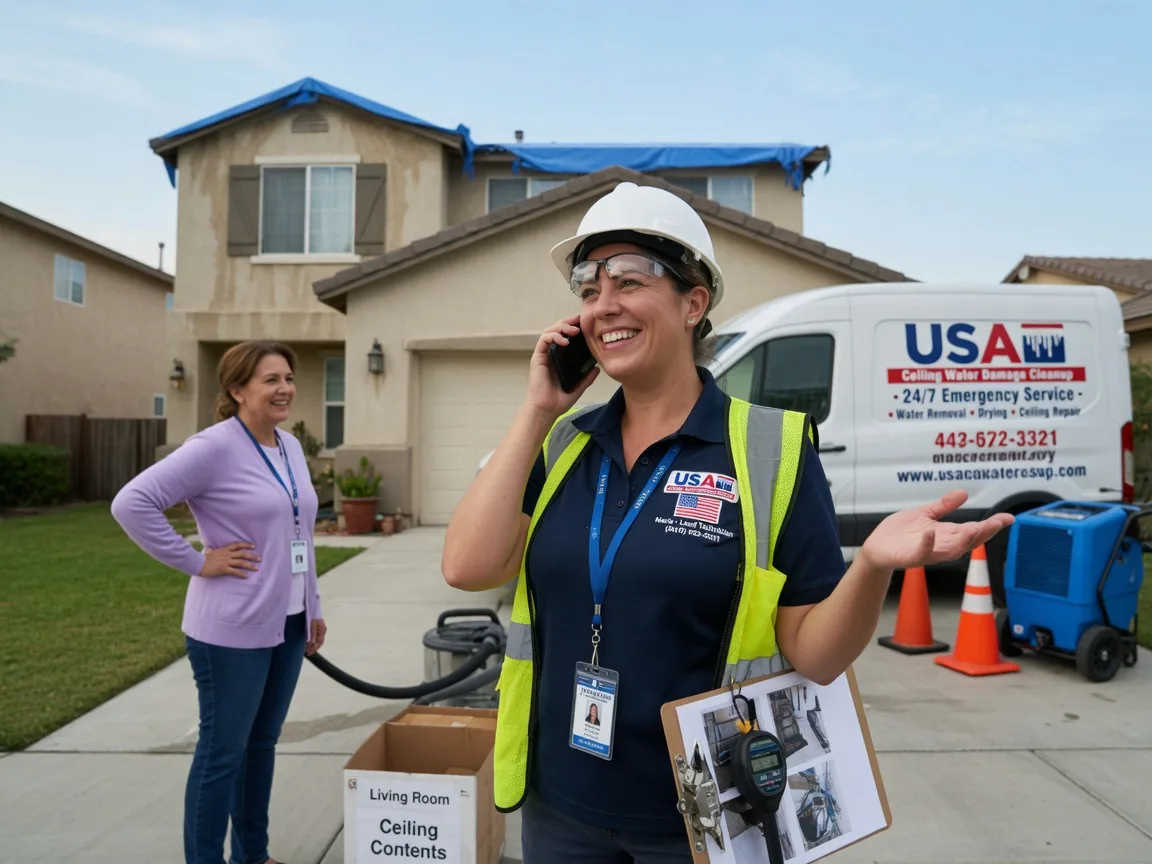 Ceiling Water Damage Restoration Lizton, IN FAQs
